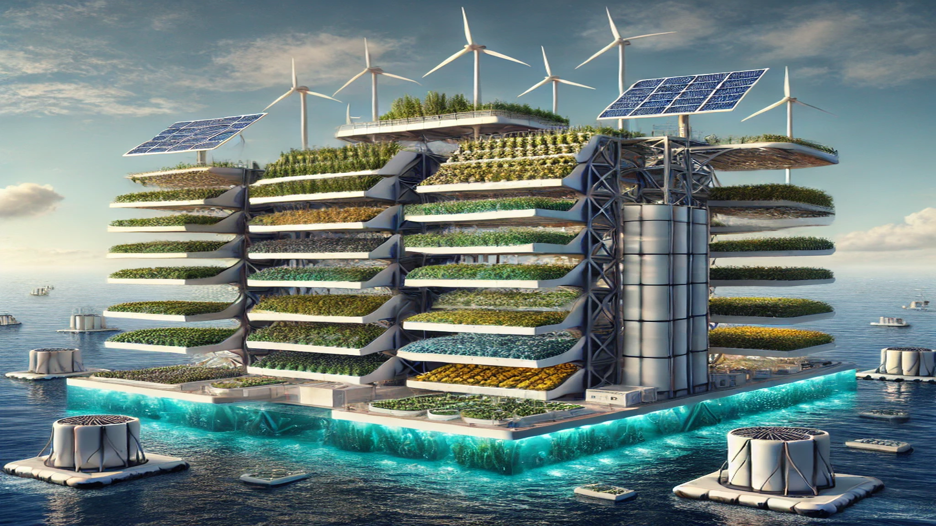 Self-Sustaining Vertical Ocean Farms with Biochar - The Science, Economics, and Global Potential