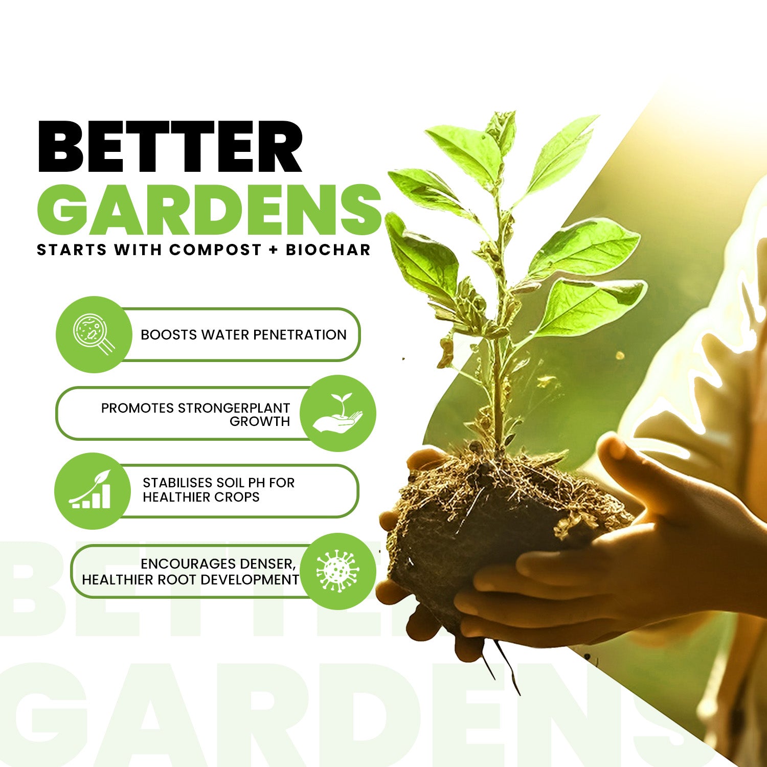 Premium Engineered Biochar (Medium)